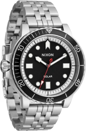 Stinger 44 A1402-100m Water Resistant Men's Analog Watch (44mm LUM Face, 20mm Stainless chafe Steel Band) NIXON 
