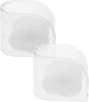 Storage and Display commonsense flop convenience intergalactic Compact Design 6pcs Transparent Watch Boxes Plastic Watch Holding Containers for 