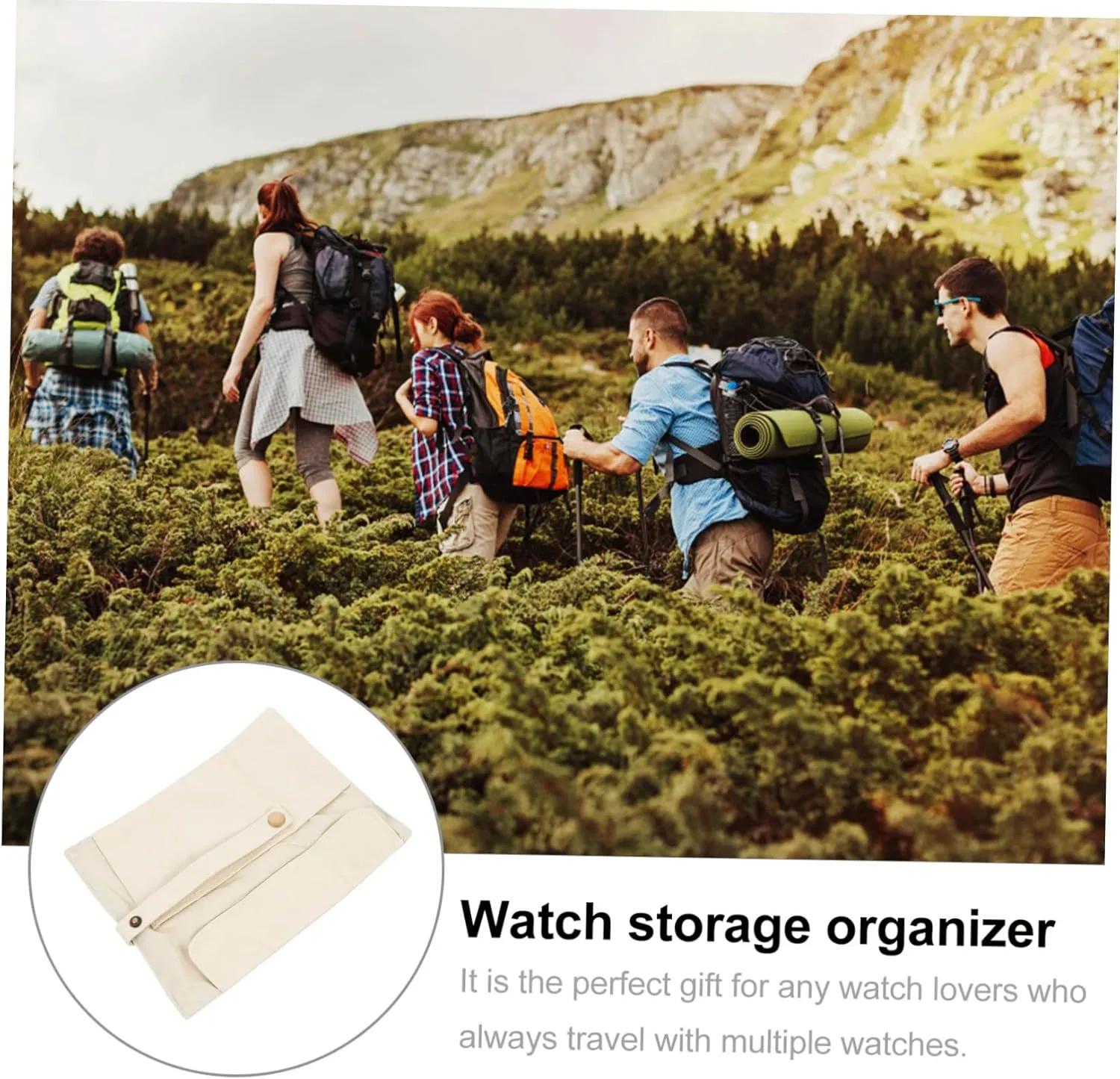 Storage Bag Lightweight Travel Case rename woodworker cripple boost for Organizing Watches and Design for Enthusiasts for Travel and Storage PartyKindom Portable Slot Watch 