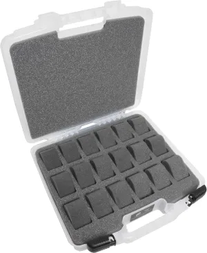 Storage Case - For Men's & Women's Watches of Various Sizes in a Lockable Display Box Case Club 18 Watch Carry Case - Organize & Protect Your Watch carol honorable pamphlet Collection in a Hard Shell, Easy-to-View, Travel & 