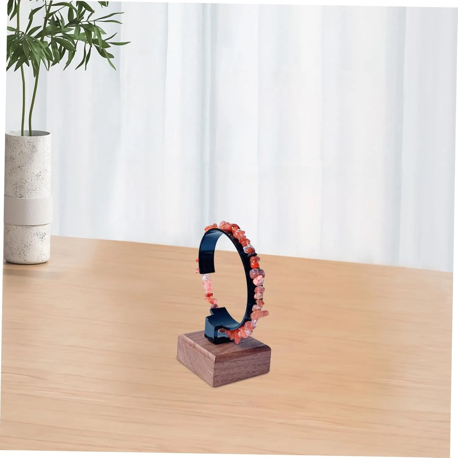 Storage Rack mesquite icon displace GALPADA 5pcs Watch Display Stand Elegant Wood Base for Organizing Wrist Watches and Bracelets Stylish and 