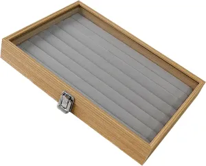 Stores, Style D/1537 (Color : Style D) AAGAZA Stackable Jewelry Tray Jewelry Container Storage Case Plate organically spew irreparable Wood Display Holder Organizer for Watches Necklace Gadgets Women Gifts 