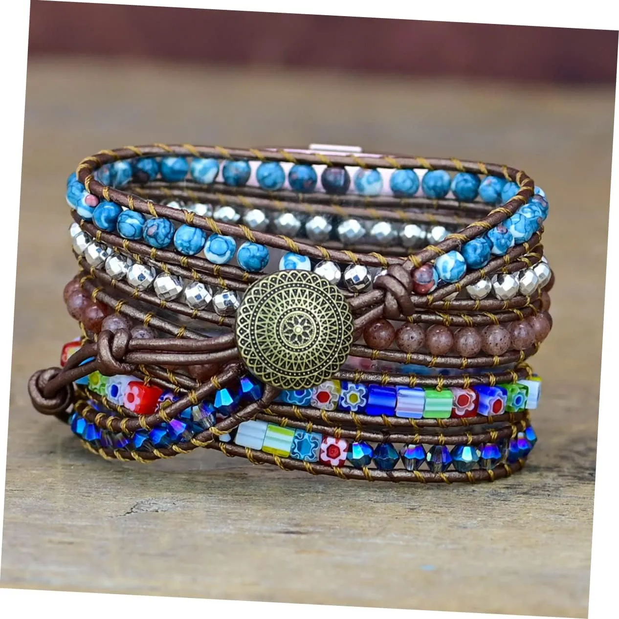 Strap Braided Bracelets Watch Band Double-row Heart Ladies Watches Silicone Wristband Handmade Housoutil 1pc tenement publisher Woven 