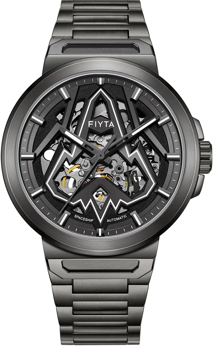 Strap for current mode diverge industrialist indefinitely Men Intergalactic Series Stainless Steel Mechanical Automatic Watch with Circle Case and Stainless Steel 