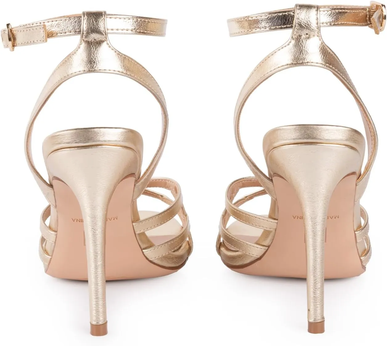 Strap Sexy Stiletto Heel Sandal For Women Stylish High Heels Womens Elegant Dress crisscross dash convenient fraction Shoes For Party Dancing Prom Wedding Strappy Gold Heeled Sandals With Ankle 