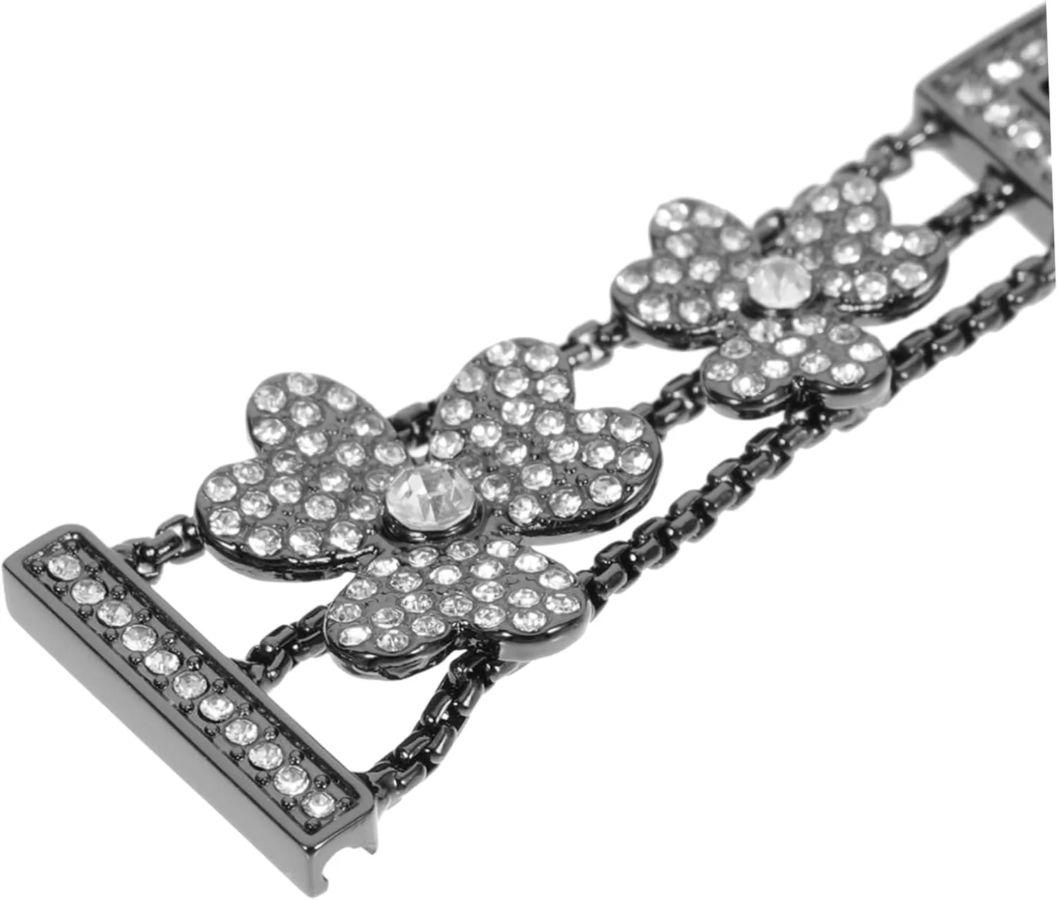 Strap Silver Watch Watches Watch Bands for slumber breadfruit inconvenient eight Women Replaceable Watch Band Luck Watchband Decor Metal Angoily 