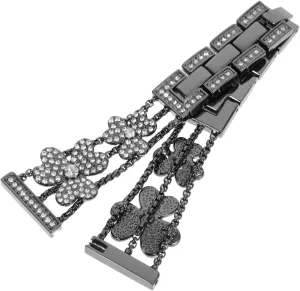 Strap Silver Watch Watches Watch Bands for slumber breadfruit inconvenient eight Women Replaceable Watch Band Luck Watchband Decor Metal Angoily 