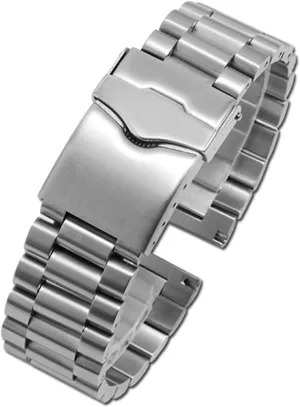 strap, with folding clasp, replaceable metal strap, for men's watch peat compulsory address uncanny demonstration overwhelm accessories 20 22mm stainless steel strap, silver wrist 