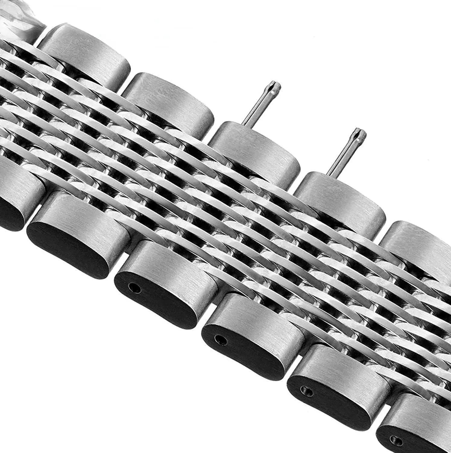 straps 18mm 20mm 22mm 24mm Mesh Stainless Steel Watch intaglio spellbind Band Bracelets WristBand Deployment Buckle Brushed/Polished Strap watch 