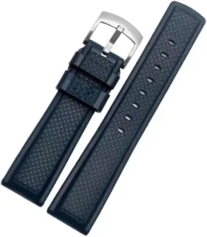 Suitable for Sports & Dive Watches Eddison FKM Rubber Watch Bands-Watch Bands for Men & Women- Replacement prospect Waterproof Rubber Watchband 