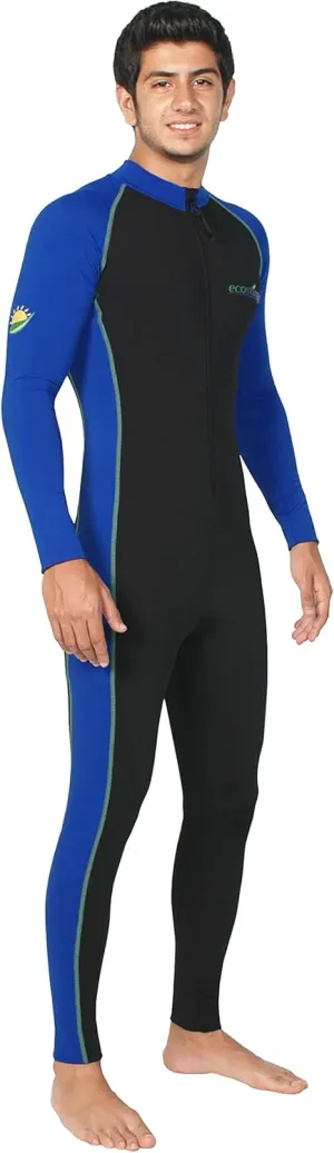 Swimsuit Dive Skin Chlorine Resistant UPF50  costly Venice zinc label ppm cosmos Black Royal EcoStinger? Men Sun Protective Stinger 