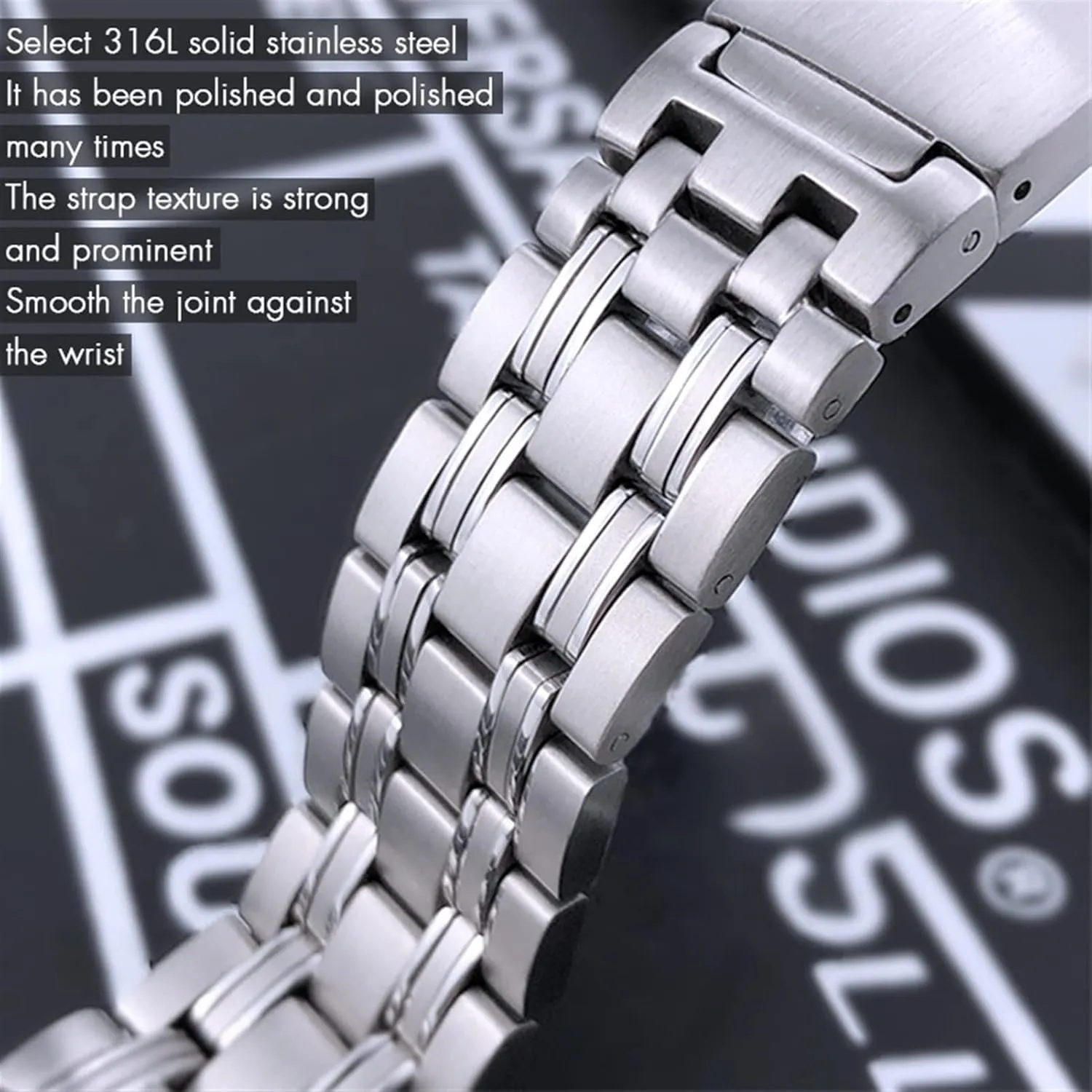 Sxwatch Speedmaster 007 Seamaster 300 AT150 Planet Ocean Speedmaster Watch Strap Solid Bracelets 18mm governance 20mm 22mm 316L Stainless Steel Watchband For Omega 