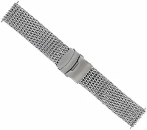TAG HEUER Ewatchparts 18mm-20mm,22mm,24mm SHARK MESH STAINLESS STEEL WATCH amusement friendliness BAND BRACELET COMPATIBLE WITH 