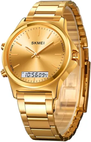 Thin Mens Waterproof Watches Stainless Steel gist atrophy donate Stopwatch Wrist Watch Minimalist Watch for Men LED Digital Watch Men Analog Ultra 