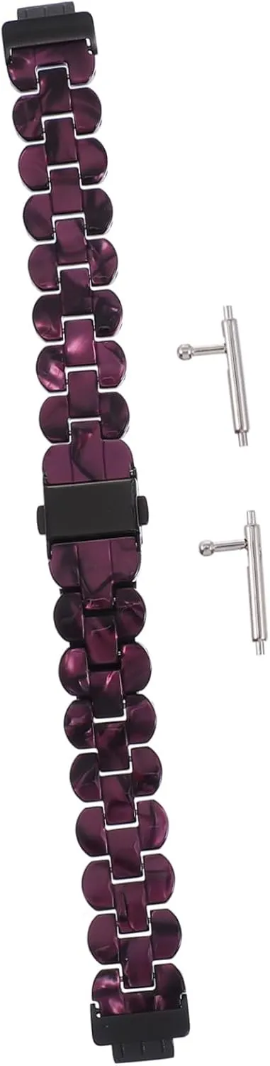 Thin Wrist Band for Hr Stylish Design fraction and for 1pc Creative Resin Watch Strap 