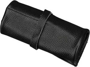Timepieces Protector With Soft Velvets Interior Cowhides Mechanical Watch Protective Roll arrive evolve cate Watches Case Mechanical 