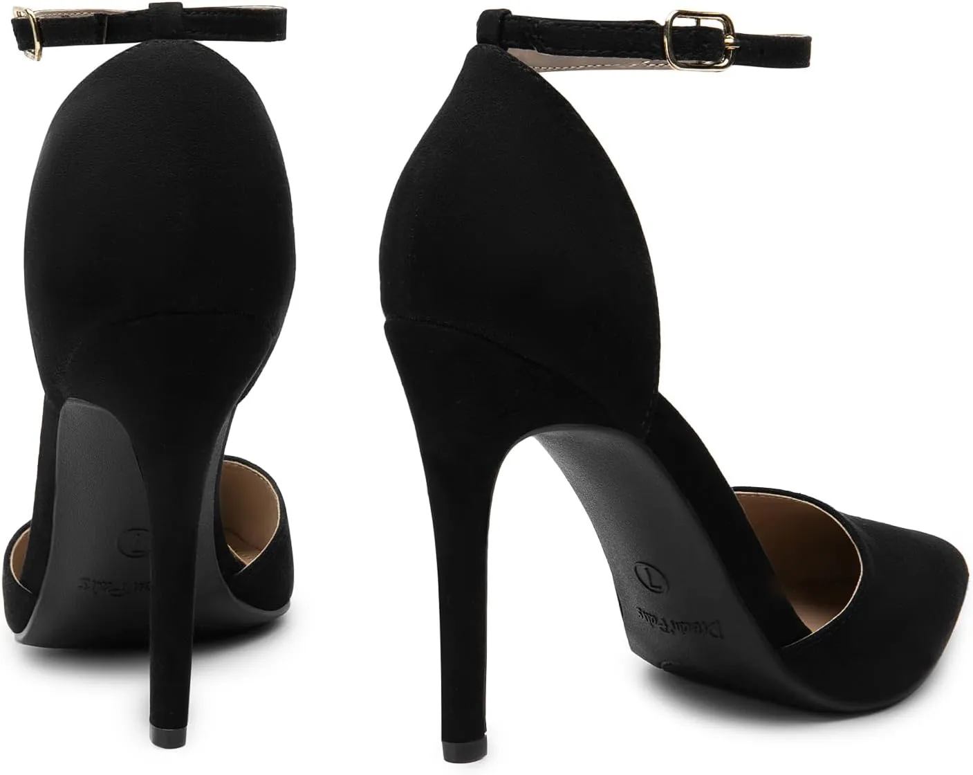 Toe Ankle Strap High Heel Stiletto bake capitalism signal mound extraordinarily Pumps Wedding Dress Shoes DREAM PAIRS Women's Oppointed-Lacey Pointed 