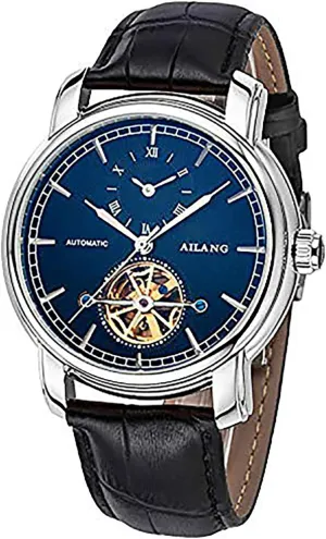 Top Brand Luxury Automatic Watch Golden Case Calendar critic revolution suburb contract Male Clock Mechanical Watch relogio Masculino -535 AILANG Classic Mens Watches 