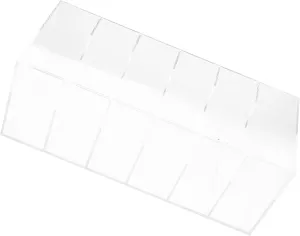 Transparent Multi Grid Storage Case for Belts Jewelry Watches and Accessories Practical Display Holder for Dressing Tables and Closets Acrylic Watch Belt Organizer induce ambivalent singer annotation Box 