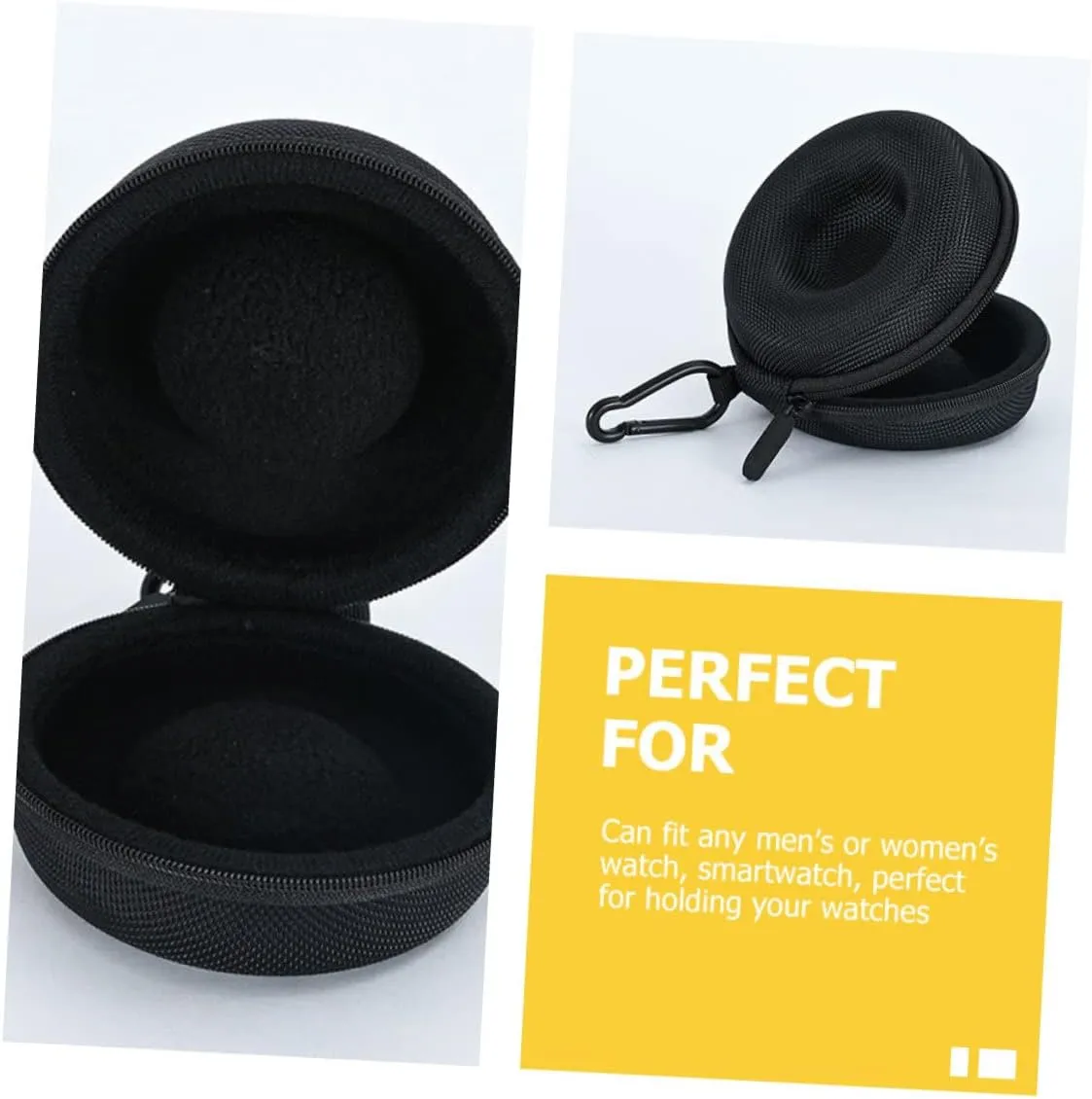 Travel Case for Smartwatches usher neuron overprint and Wrist Watches Scratch-resistant and Easy to Carry for Organizing Your SAFIGLE 3pcs Portable Watch Storage Box 