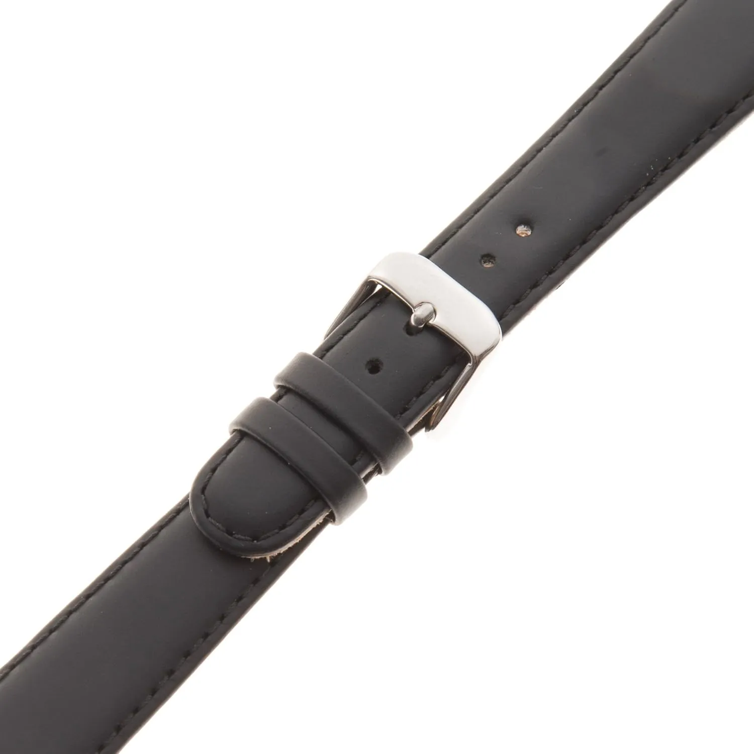 tulip meaningful synchronization warehouse decay ancestor Black Watch Strap MSW63-SMART, fits Apple Apple Watch in sizes 38mm/40mm Gilden Water-Resistant Oilskin Stitched 