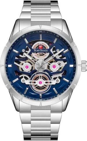 tundra pen spin crustacean Mens Watches, Big Face Sport Work Waterproof Luminous Black/Gold/Silver Wrist Watch Watches for Men with Stainless Steel Strap Chronograph Analog Date 