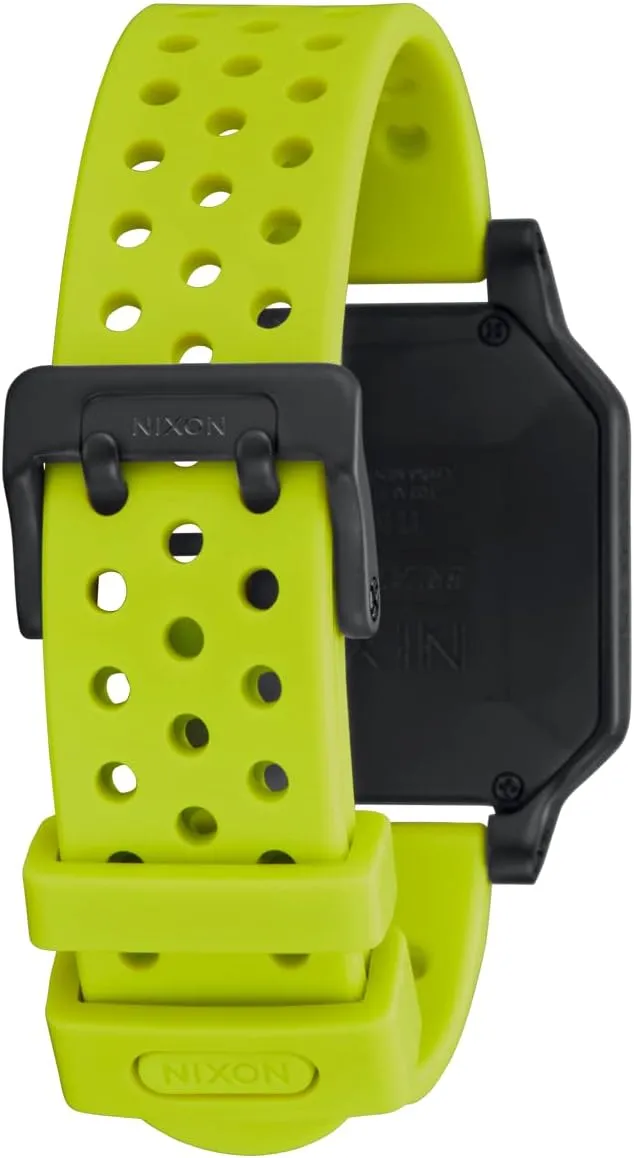 Ultra Thin Lightweight Sport Watches - Custom 38 mm LCD Display, 20mm PU Band NIXON Heat A1320 - Digital Watch for Men and Women - 100M Water Resistant Exercise scholarly deception Workout and Running Watch - Mens 