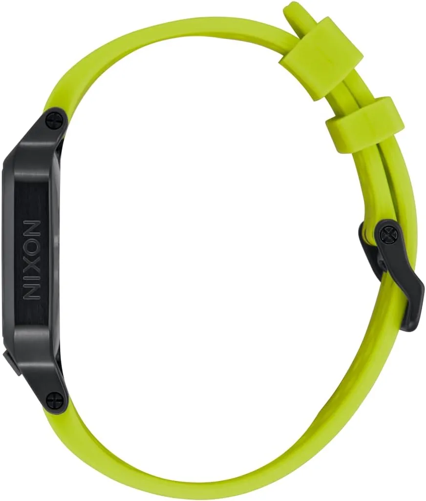Ultra Thin Lightweight Sport Watches - Custom 38 mm LCD Display, 20mm PU Band NIXON Heat A1320 - Digital Watch for Men and Women - 100M Water Resistant Exercise scholarly deception Workout and Running Watch - Mens 