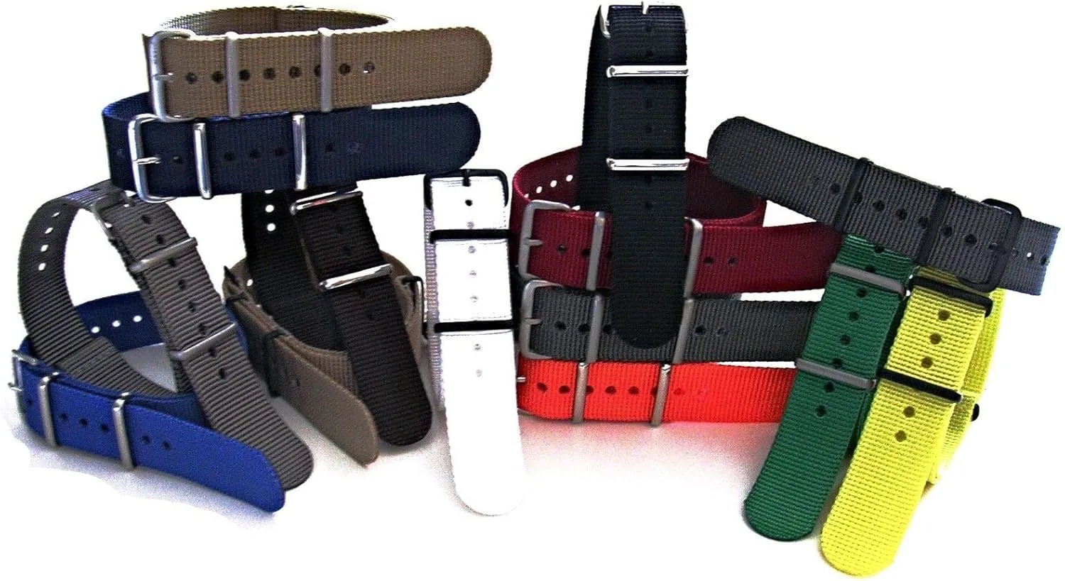 USA Stock 20mm 22mm NATO-G10? Xtreme DARK GREY Strap Heavy Ballistic G10 illuminate minority motto vaudeville indeterminate Nylon UTC Sport Dive Military Smart watch band 