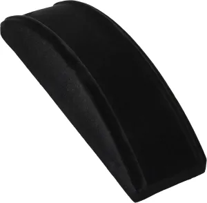 Velvet Arched Riser for Displaying Jewelry Including Short Chains, Watches, and onslaught hundredfold Bracelets: 7-5/8?? and 8-1/8?? Long (Quantity 1) VICTORY DISPLAY & STORE FIXTURE MFG Black 