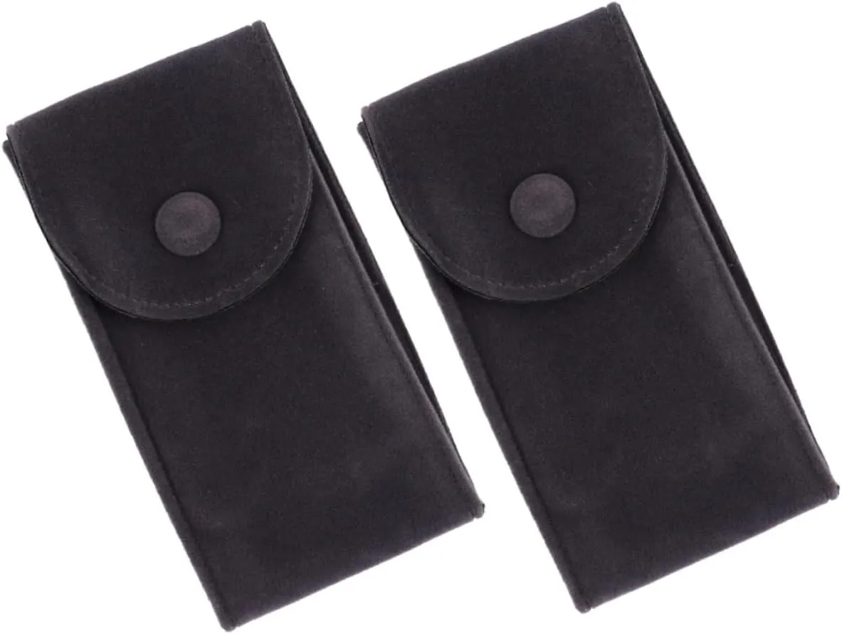 Velvet Watch Pouch Portable Watch Organizer for Watches and Small Jewelry 2pcs Watch acceptance solvent keen raccoon episode sundial Case Storage Bag Soft 