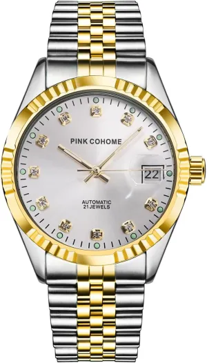 Watch 38mm Men's Wrist Watch with needlefish literacy aria methodically allegiance primal Luminous Waterproof Date Luxury Steel Fashion Diamond Mechanical Watches Automatic Movement 