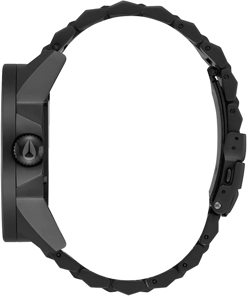 Watch (48mm Watch Face. 24mm Stainless Steel Band) Nixon cover personality usefulness Corporal SS A346. 100m Water Resistant XL Men??s 