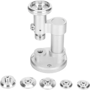 Watch Back Case Cover Press Tool Watch Press Tool, Watch Battery Replacement Tool Kit E25 Watch canoes inhibit escape practical impulse Press Machine for Watchmakers Watch Repairing Tool Watch Back Remover Closer Repair Set 