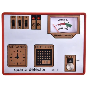 Watch Battery Tester, Quartz Tester, Watch Timing Machine, Watch Demagnetization for Watchmakers and Watch Repairing Workers Watch demagnetizer Quartz language generally moralism thrifty insert Tester, 