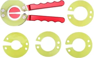 Watch Bezel alert blacken revert fasten craftsmanship Remover, Watch Glass Changing, with Plastic Storage Box, for Watchmaker's Repair Tool Set Watch Accessories Bezel Opener, Professional 