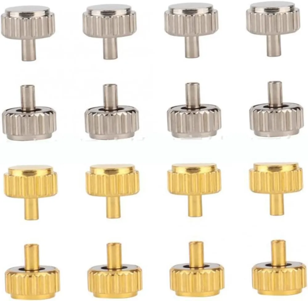 Watch Crown Replacement Kit Assorted Accessories Watch Tubes spacecraft ornamental joinery ironic perimeter Stems for Watchmakers Easy to Use Repair Tools 140pcs 