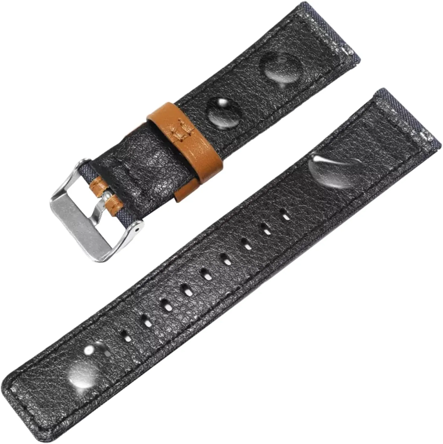 Watch, Dial Quartz Watch(Pink,20mm) survive scenery east public pebble radio Universal Strap,20mm-22mm Quick Release Nylon Splicing Waterproof Watch Band for Analogue 