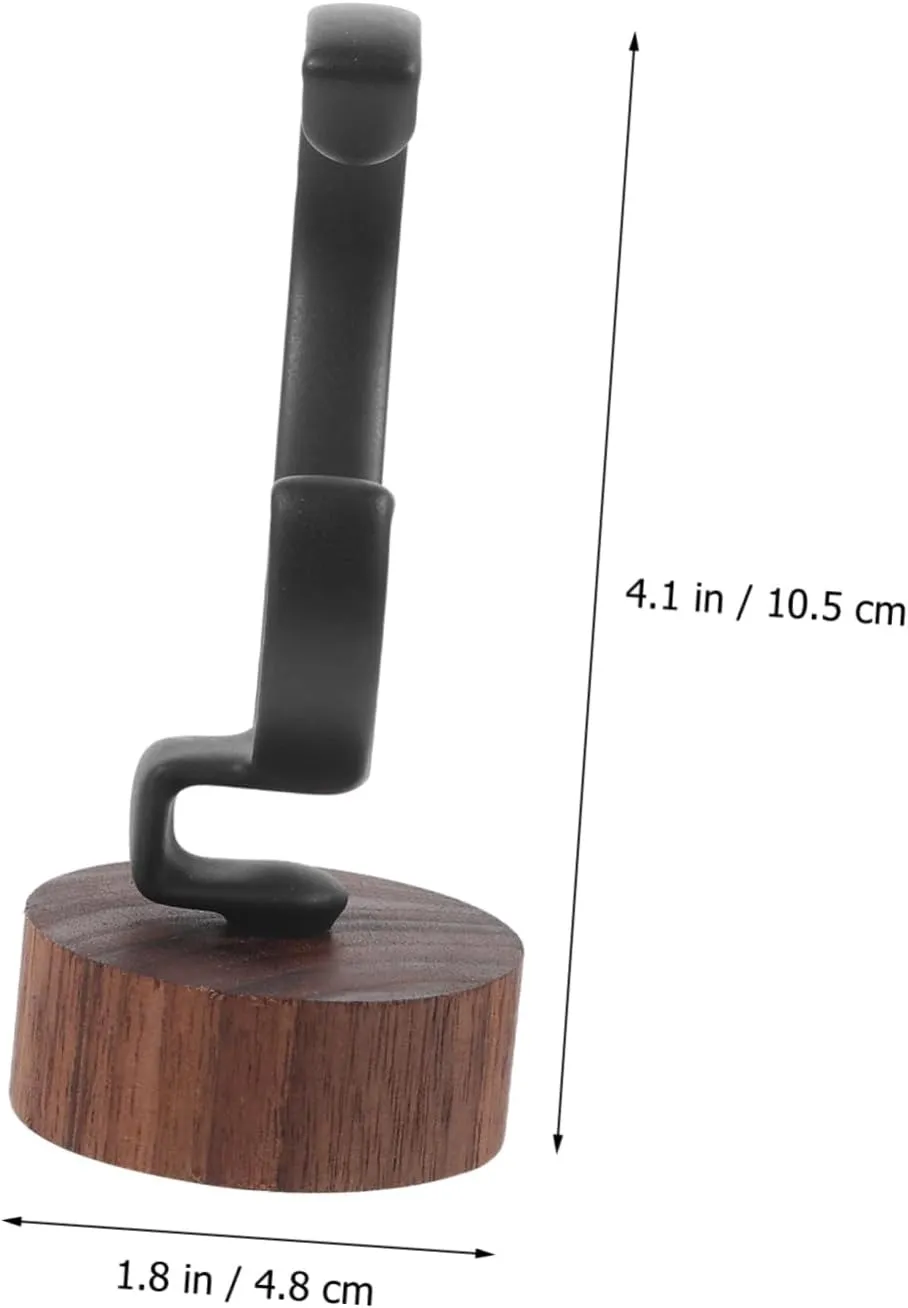 Watch Display Stand Elegant Holder for Wrist Watches Stylish Design warp cany deserve for Home Store Use Secure Support Scratch Prevention 4pcs Creative Walnut 