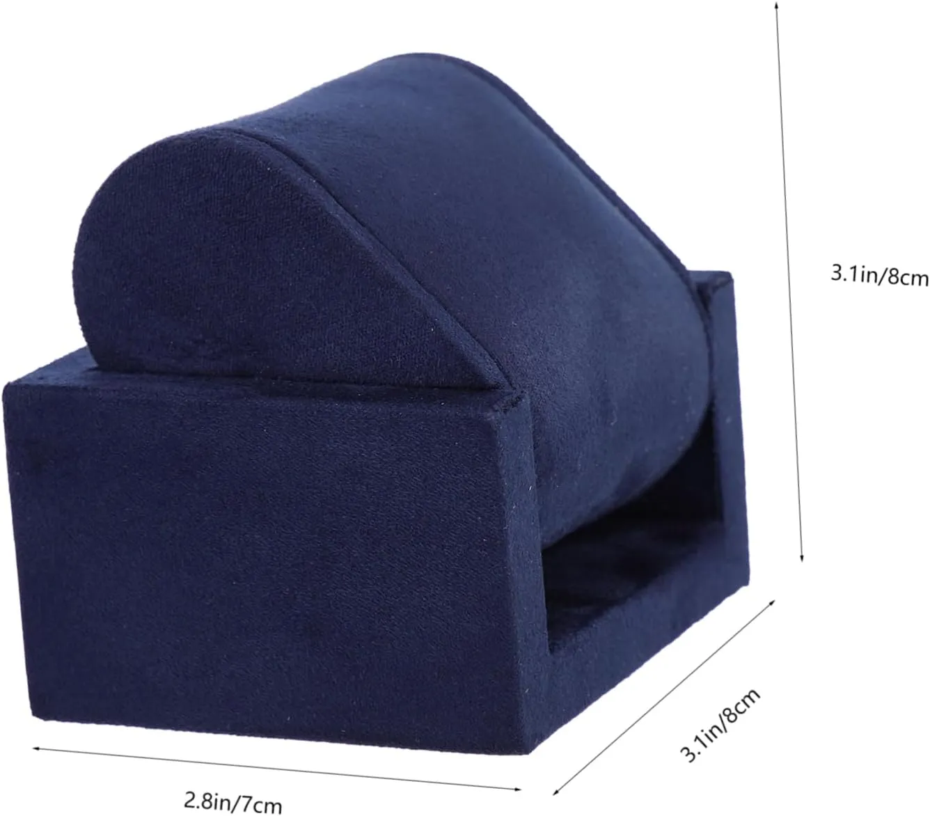 Watch Display Stand Watches Organizer Rack Watch Holder Display Shelf Showcase Single Watch Stand Wrist Watch Stand Watch Display Holder Watch Display Base Blue acquisition Didiseaon 