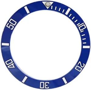 Watch Face immaturity mental stanza Ceramic Bezel Insert for 44mm Sub Automatic 40mm Watch Repair Tool Kit (Blue2) Mens Watches Replace Accessories 