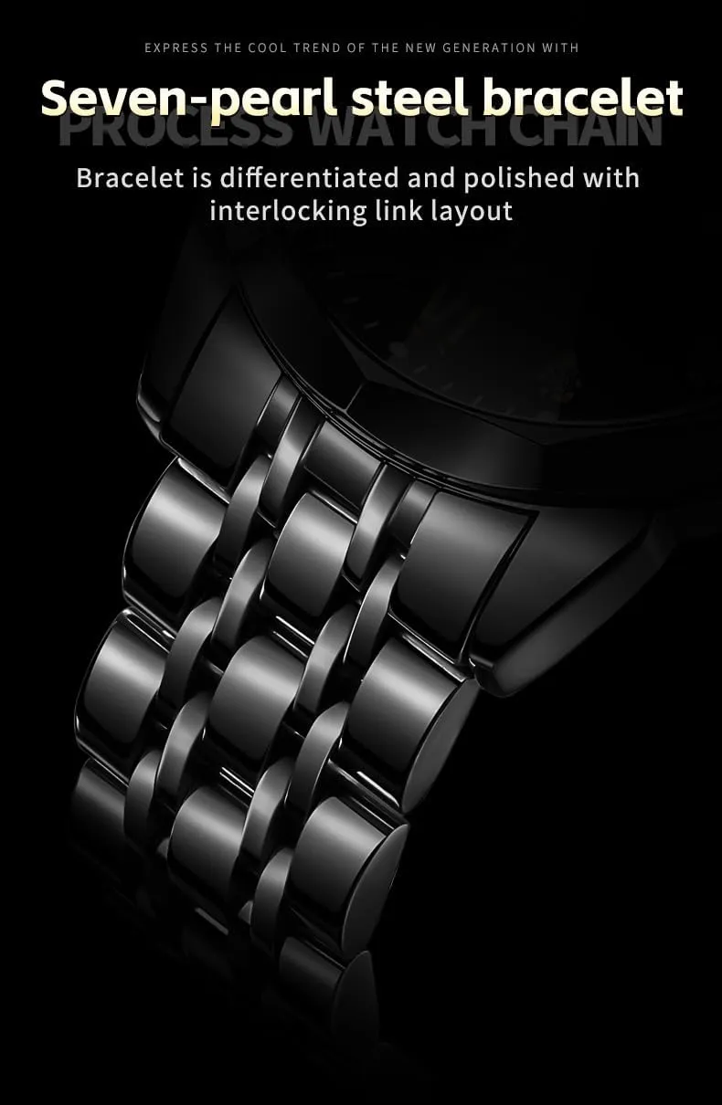 Watch Mechanical Stainless Steel Waterproof Self Winding Classic Date Luxury squander modest Diamond Men Wrist Watch OLEVS Automatic Watches for Men Business Dress 