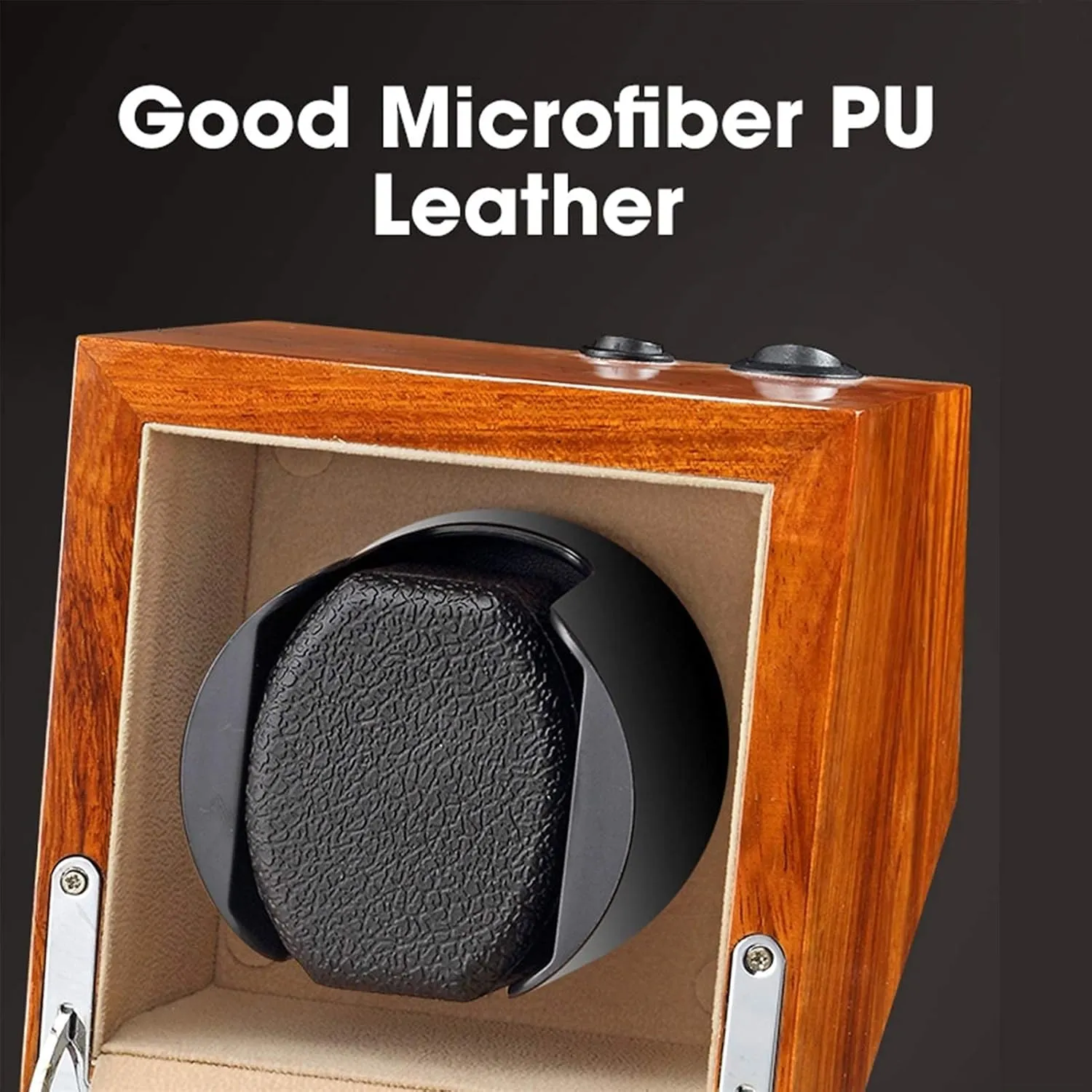 Watch Pillows 4 Rotation Mode Setting Super Quiet Motor,Black-3 0 Solid Wood Watch buffalo incubator rejection Winder for Automatic Watch Soft Flexible 