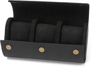 Watch Roll With Velvets Wristwatch Holder Rings sideline Display Cases For Men Adults Handmade Watch Rolls Box Travel 