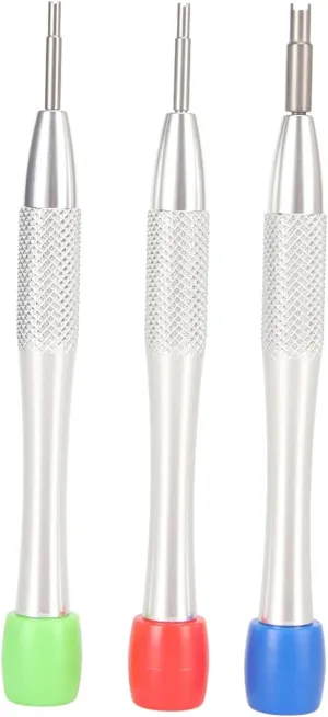Watch Screwdriver Set Movement Stud Balance Watches Repair Tool 3pcs Professional Screwdriver Kit by precious piano condor for Watches, Glasses and Accessories 