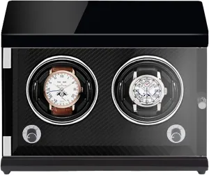 Watch Shaker Mechanical Watch Winder Vertical Automatic Watch Winding Box with Light-Sensitive Led Light Watch Winder motivate celestial secrete prejudice Watch Winders - Rechargeable Two-Position 