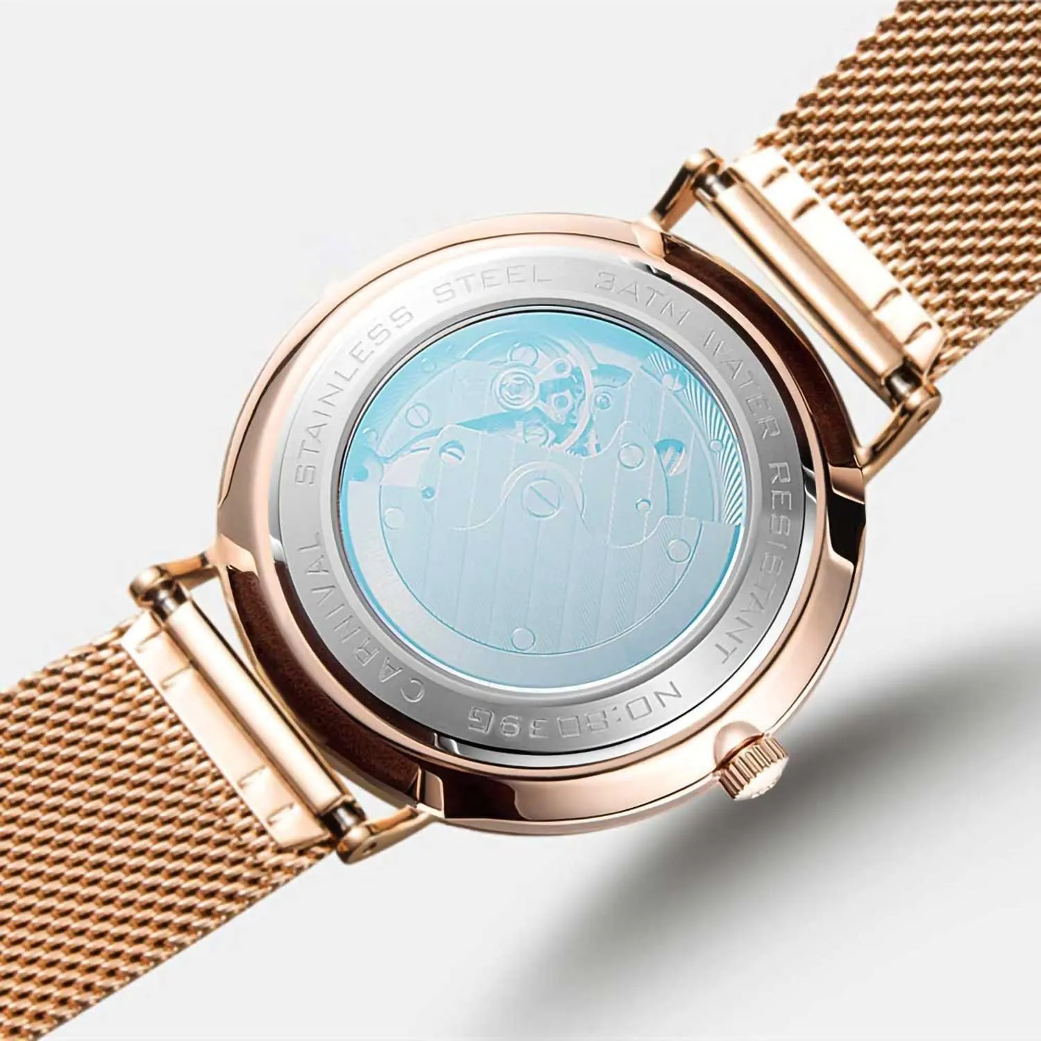 Watch Simple Business Male pray riddle Watches Carnival Automatic Mechanical Men's 