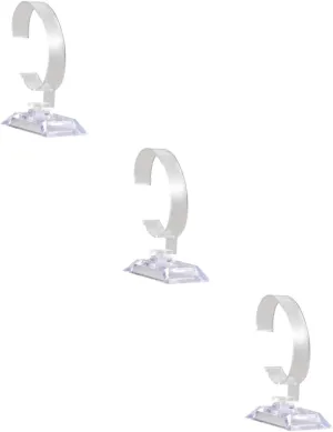Watch Stand Jewelry paddle Showcase Stand 6pcs*3 GALPADA 3sets Acrylic Watch Holder Display Rack Plastic 