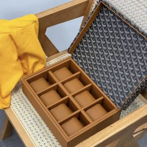 Watch Storage Box(Brass) inherit Watch Box Jewelry Storage Box Eight-Position 