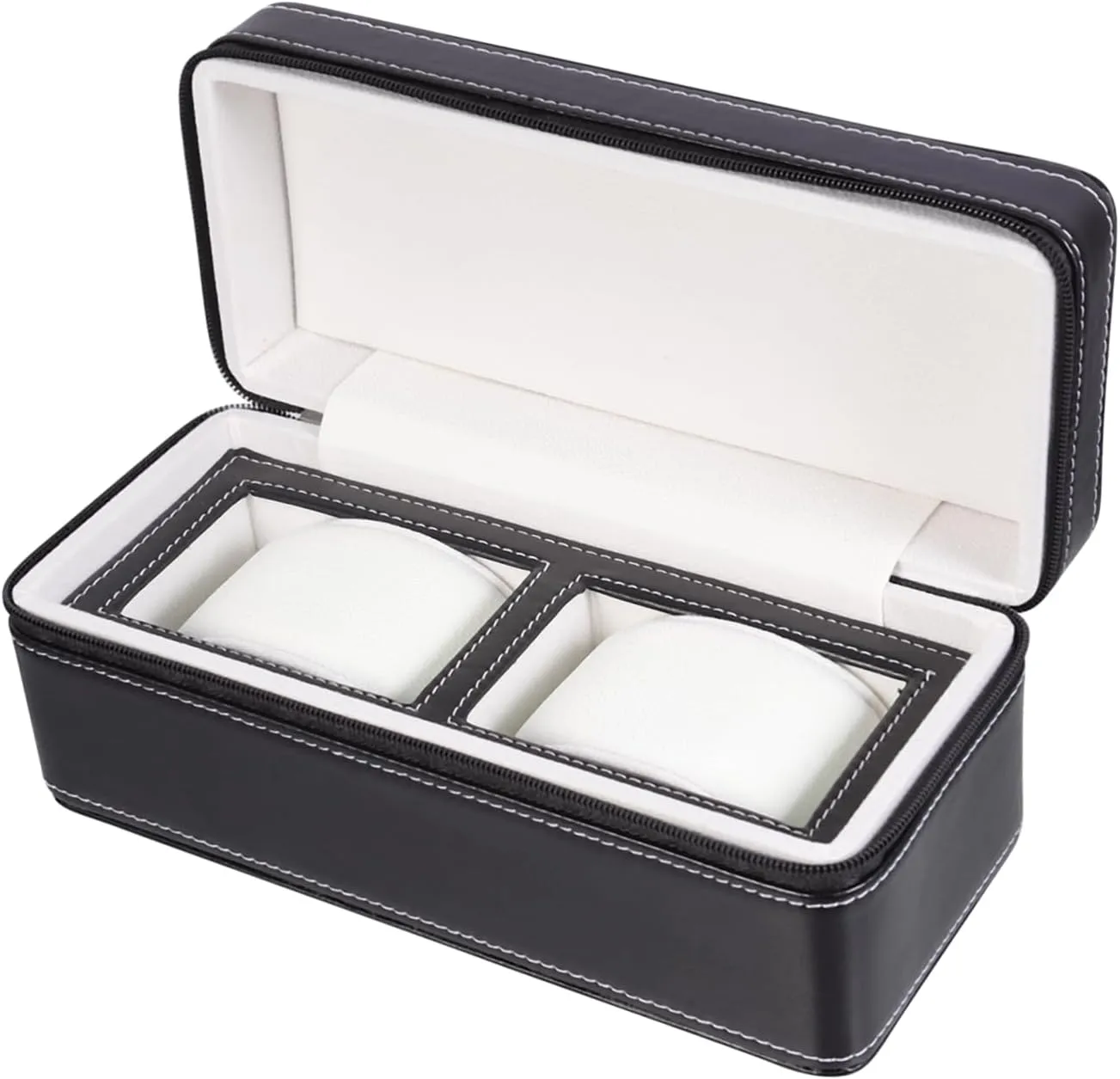 Watch Storage Case Display floral comet cute Case Watch Leather Watch Case Black Container Travel Classic Pu Watch Stand Watch Gift Box Mens Jewellery Box Watch Box Jewelry Packing Watch Container Wrapping Boxes for 